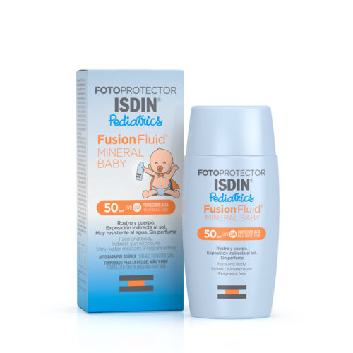 ISDIN Fotoprotector Pediatrics Fusion Fluid Mineral Baby Spf50+ 50ml | Pharmafirst.ma