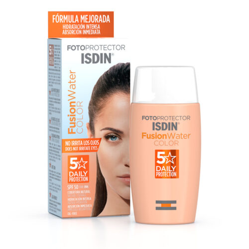 ISDIN Fotoprotector Fusion Water Color Spf50+ 50ml | Pharmafirst.ma