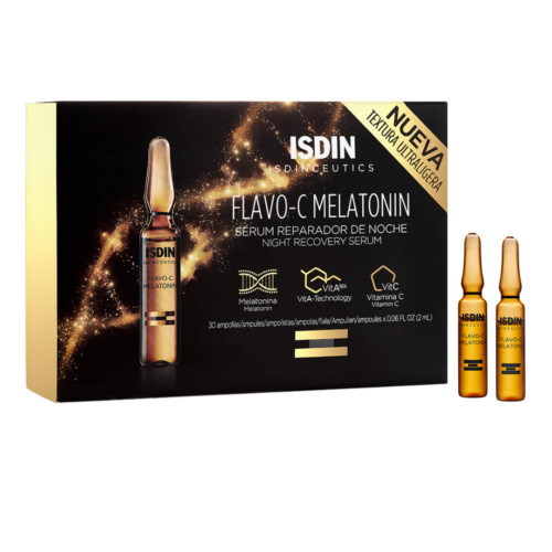 ISDIN Isdinceutics Flavo-C Melatonin 30 ampoules | Pharmafirst.ma