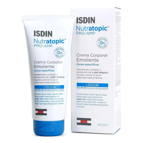ISDIN Nutratopic Pro-Amp Crème Emolliente 200ml | Pharmafirst.ma