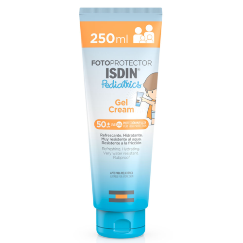 ISDIN Fotoprotector Gel Cream Pediatrics SPF50+ 250ml | Pharmafirst.ma