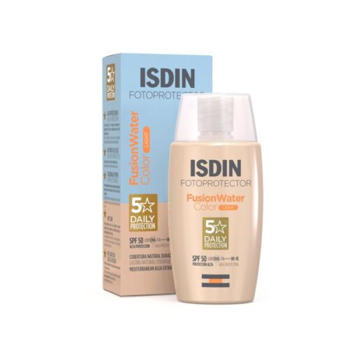ISDIN Fotoprotector Fusion Water Color Light Spf50+ 50ml | Pharmafirst.ma