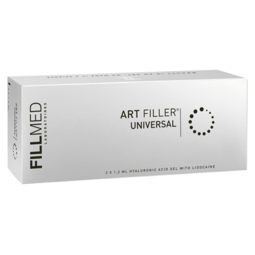 ART FILLER UNIVERSAL (GEL D’ACIDE HYALURONIQUE AVEC LIDOCAÏNE) – 2×1,2ML